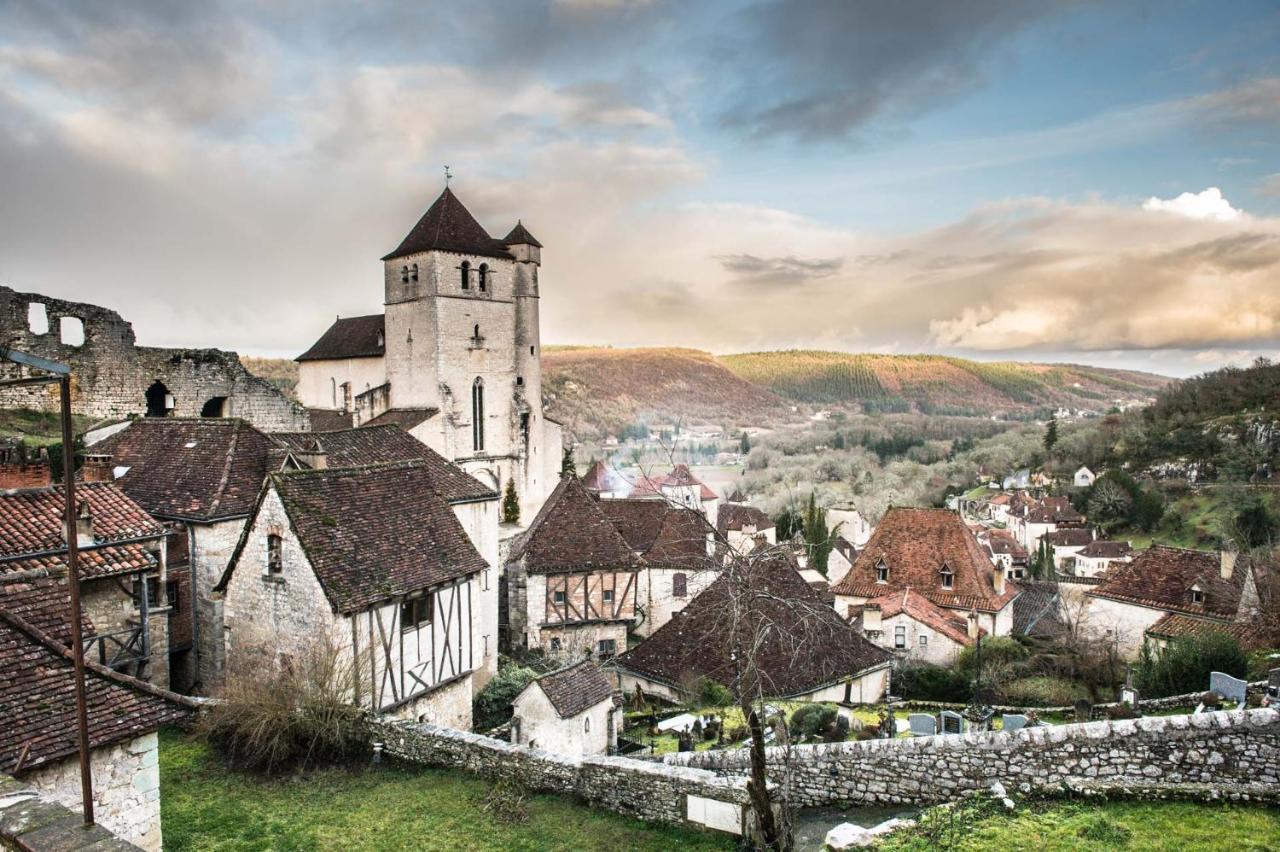 Chambre D'Hote Et Gite De Cantagrel Saint-Cirq-Lapopie Exteriér fotografie